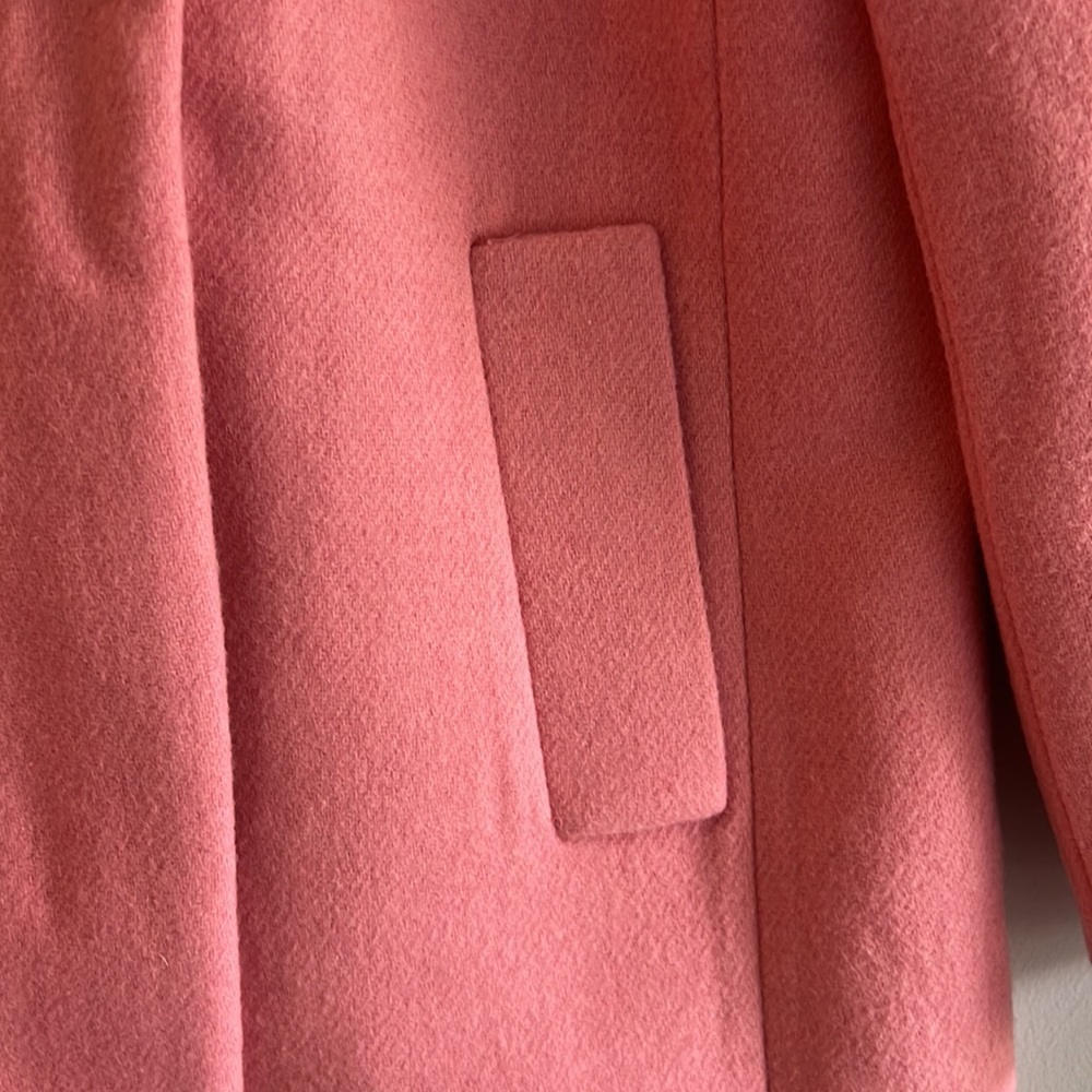NWT J. Crew Mercantile City Coat *Rare Pink* - Picture 2 of 6